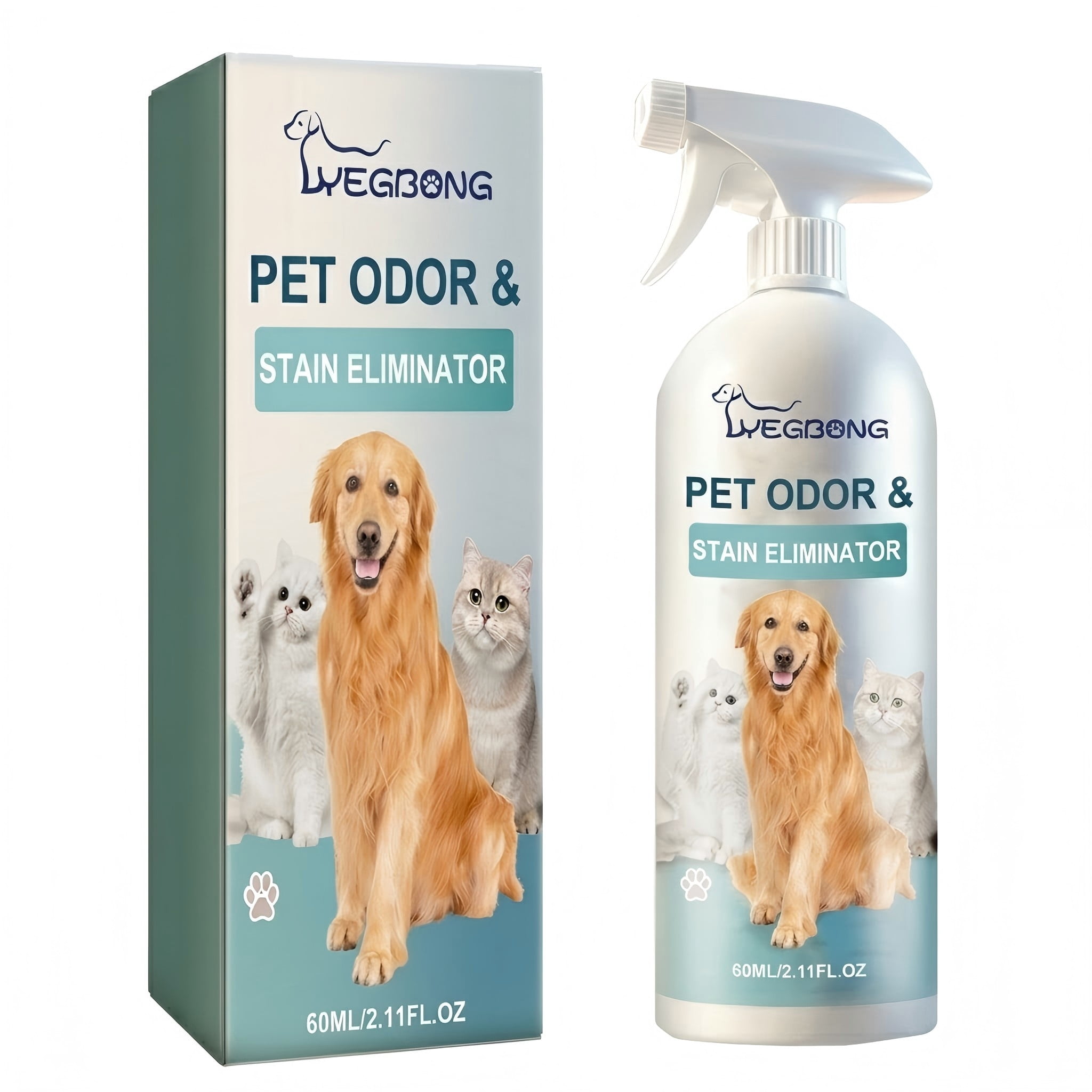 Pet Odor Eliminator for Home, Odor Neutralizer for Home, Cat Litter Box Deodorizer, Effective Dog Smell Remover for Closet, Toilet, Bedroom, Kitchen, 1 Pack
